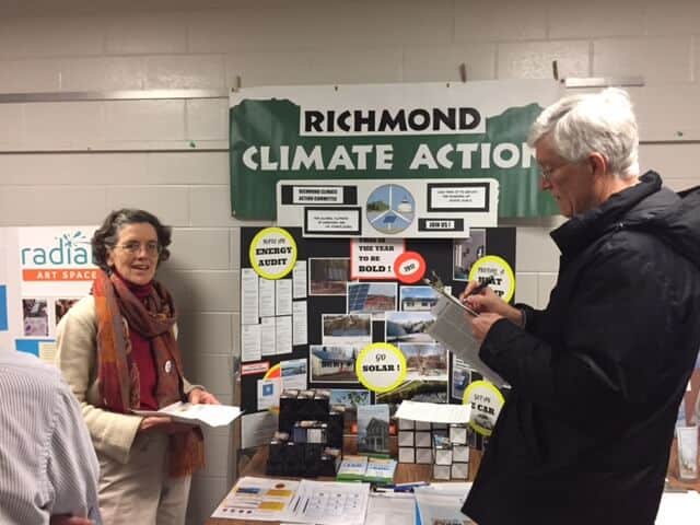 Neighbors Check Off Their Energy Actions at Town Meeting Day - Image courtesy of Jeff Forward.